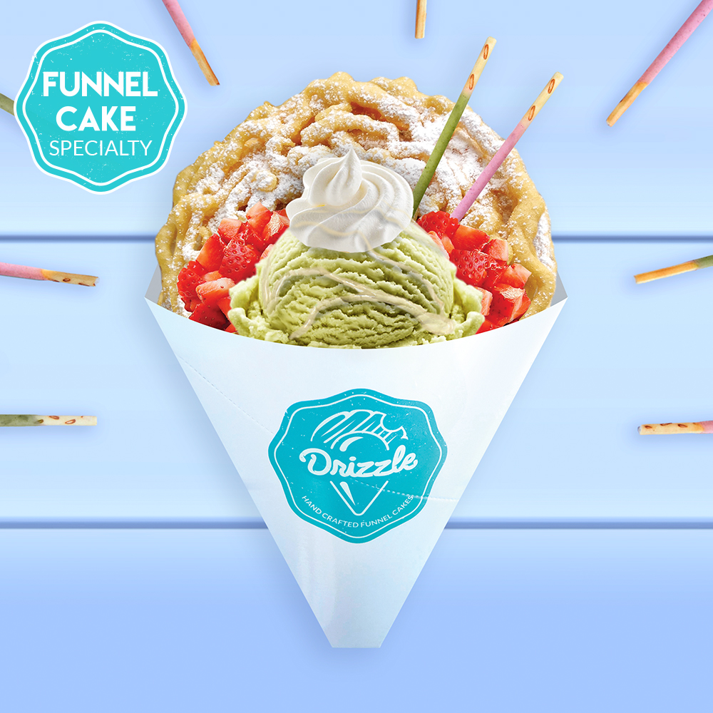 Drizzle – Funnel Cake & Ice Cream